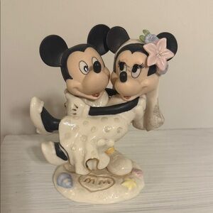 Lenox Mickey and Minnie Wedding Figurine